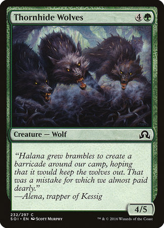Thornhide Wolves [Shadows over Innistrad] | Tabernacle Games