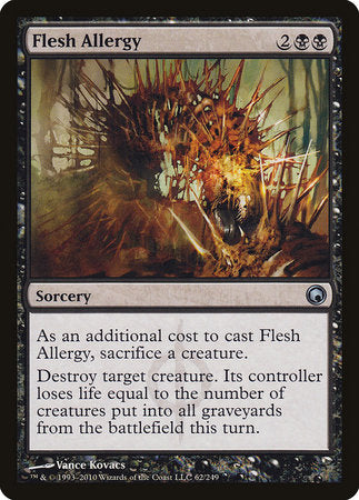 Flesh Allergy [Scars of Mirrodin] | Tabernacle Games