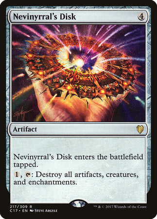 Nevinyrral's Disk [Commander 2017] | Tabernacle Games