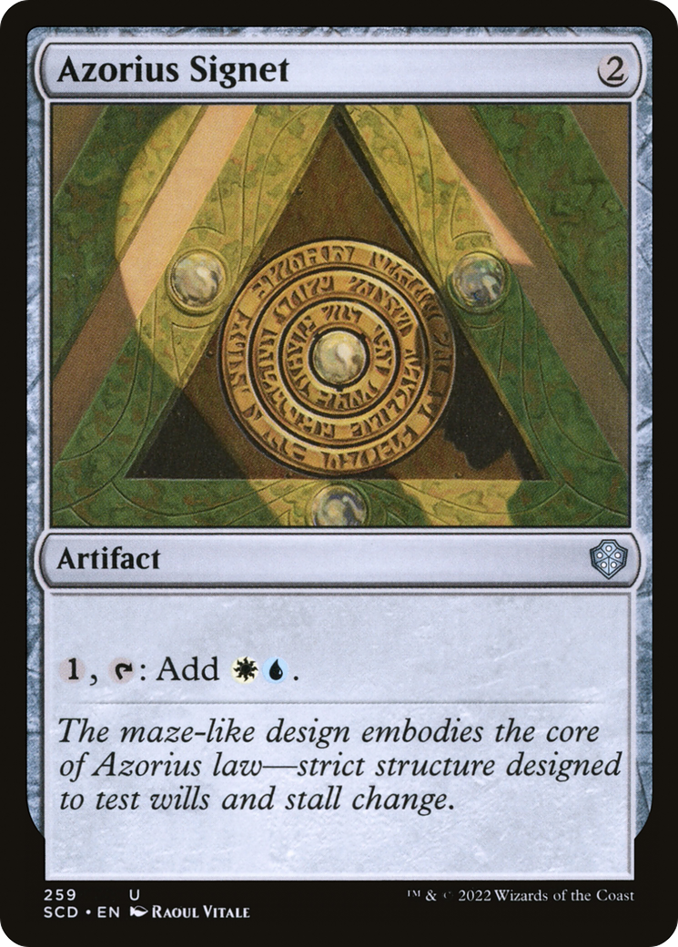 Azorius Signet [Starter Commander Decks] | Tabernacle Games