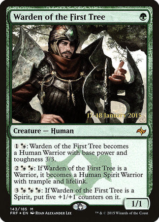 Warden of the First Tree [Fate Reforged Promos] | Tabernacle Games