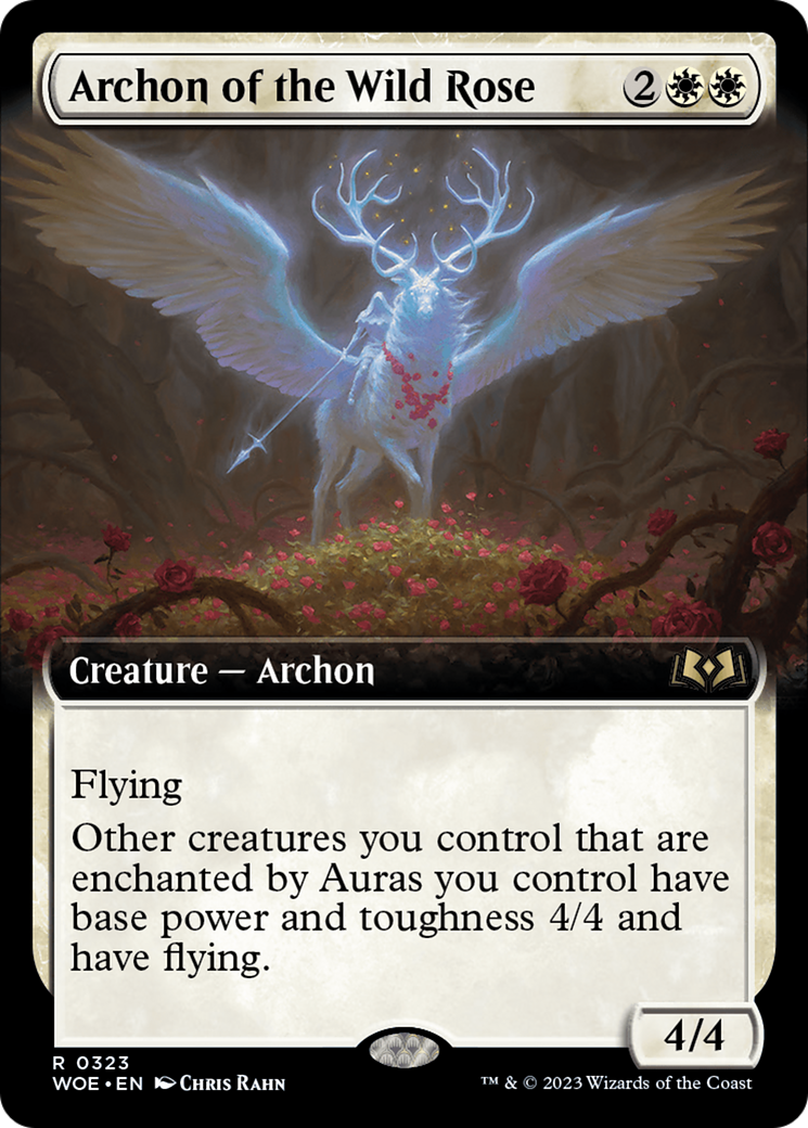 Archon of the Wild Rose (Extended Art) [Wilds of Eldraine] | Tabernacle Games