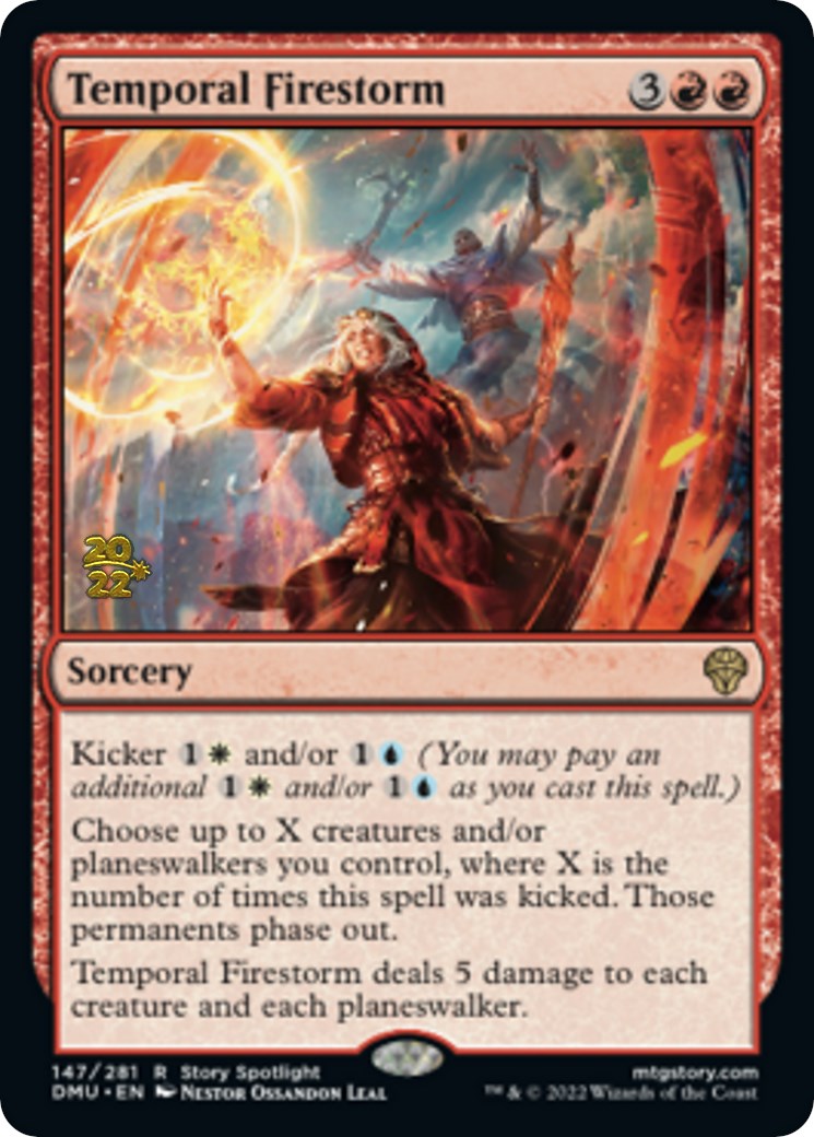 Temporal Firestorm [Dominaria United Prerelease Promos] | Tabernacle Games