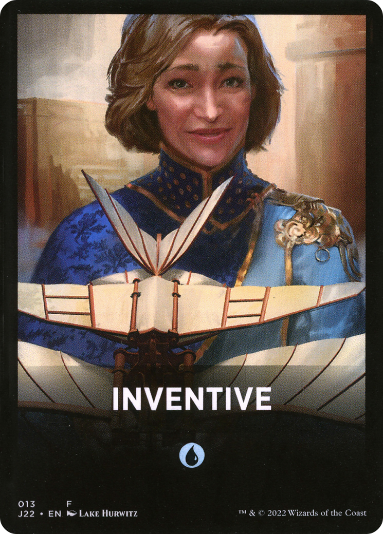 Inventive Theme Card [Jumpstart 2022 Front Cards] | Tabernacle Games