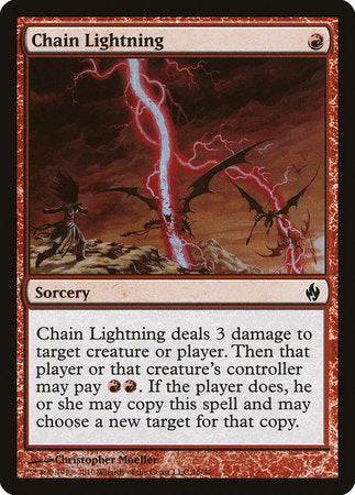 Chain Lightning [Premium Deck Series: Fire and Lightning] | Tabernacle Games