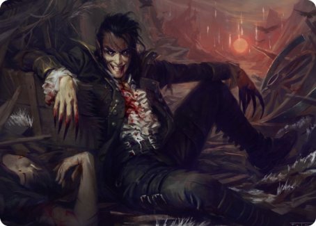 Arrogant Outlaw Art Card [Innistrad: Midnight Hunt Art Series] | Tabernacle Games