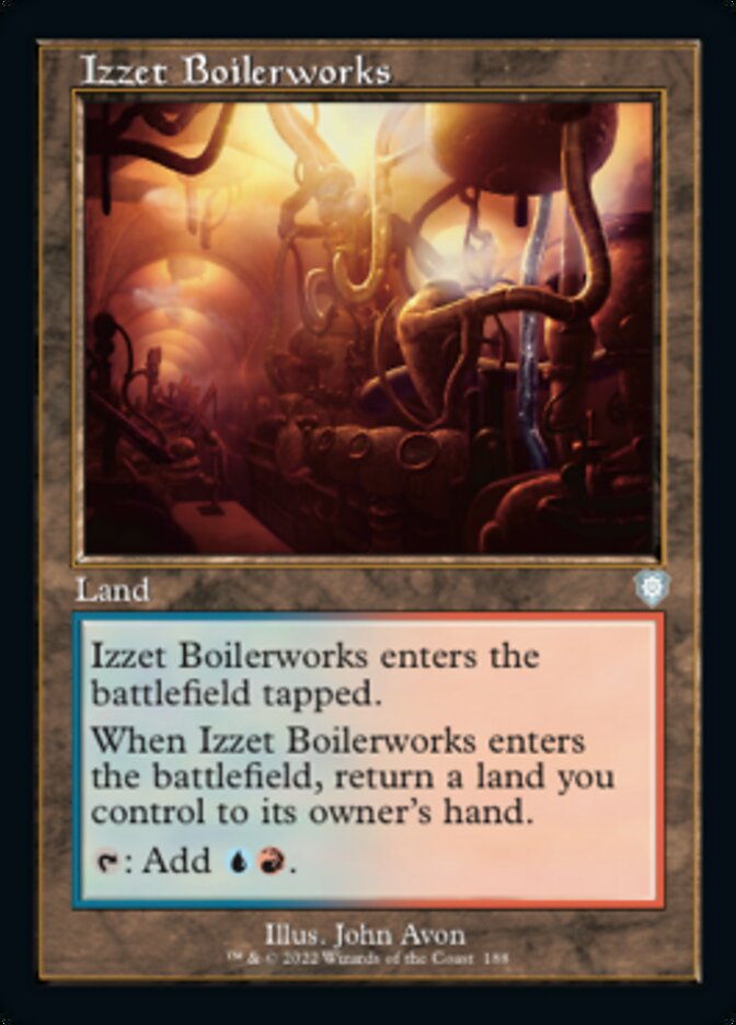 Izzet Boilerworks (Retro) [The Brothers' War Commander] | Tabernacle Games