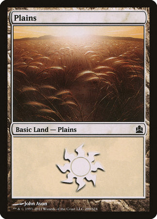 Plains (299) [Commander 2011] | Tabernacle Games