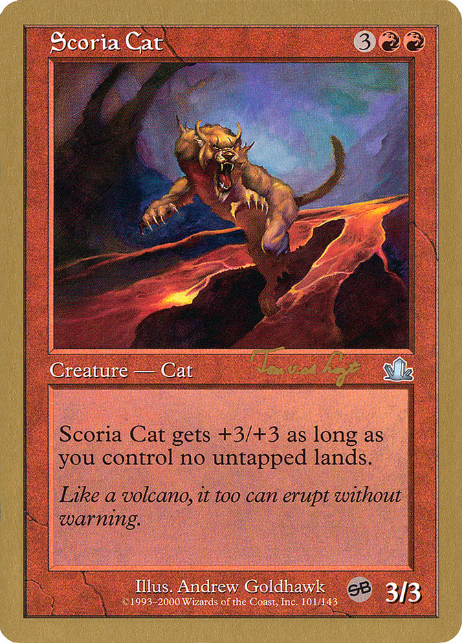 Scoria Cat (Tom van de Logt) (SB) [World Championship Decks 2001] | Tabernacle Games