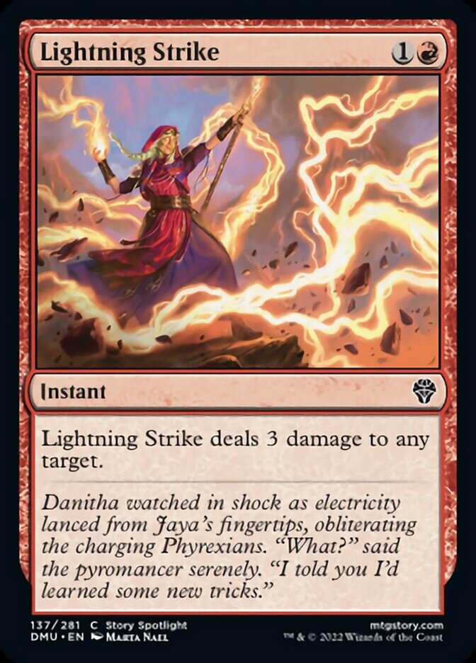 Lightning Strike [Dominaria United] | Tabernacle Games