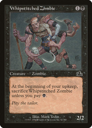 Whipstitched Zombie [Prophecy] | Tabernacle Games