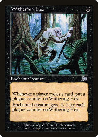 Withering Hex [Onslaught] | Tabernacle Games