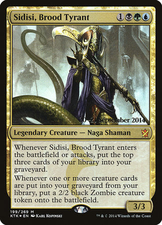 Sidisi, Brood Tyrant [Khans of Tarkir Promos] | Tabernacle Games