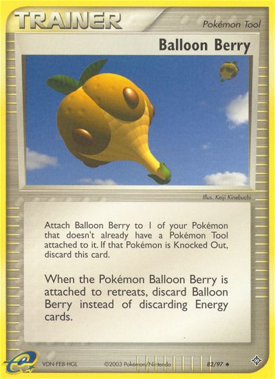 Balloon Berry (82/97) [EX: Dragon] | Tabernacle Games