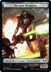 Necron Warrior // Insect Double-Sided (Surge Foil) [Warhammer 40,000 Tokens] | Tabernacle Games