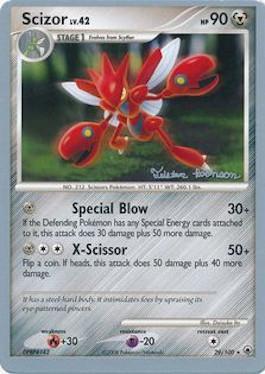 Scizor LV.42 (29/100) (Intimidation - Tristan Robinson) [World Championships 2008] | Tabernacle Games