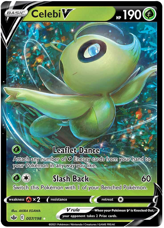 Celebi V (007/198) [Sword & Shield: Chilling Reign] | Tabernacle Games