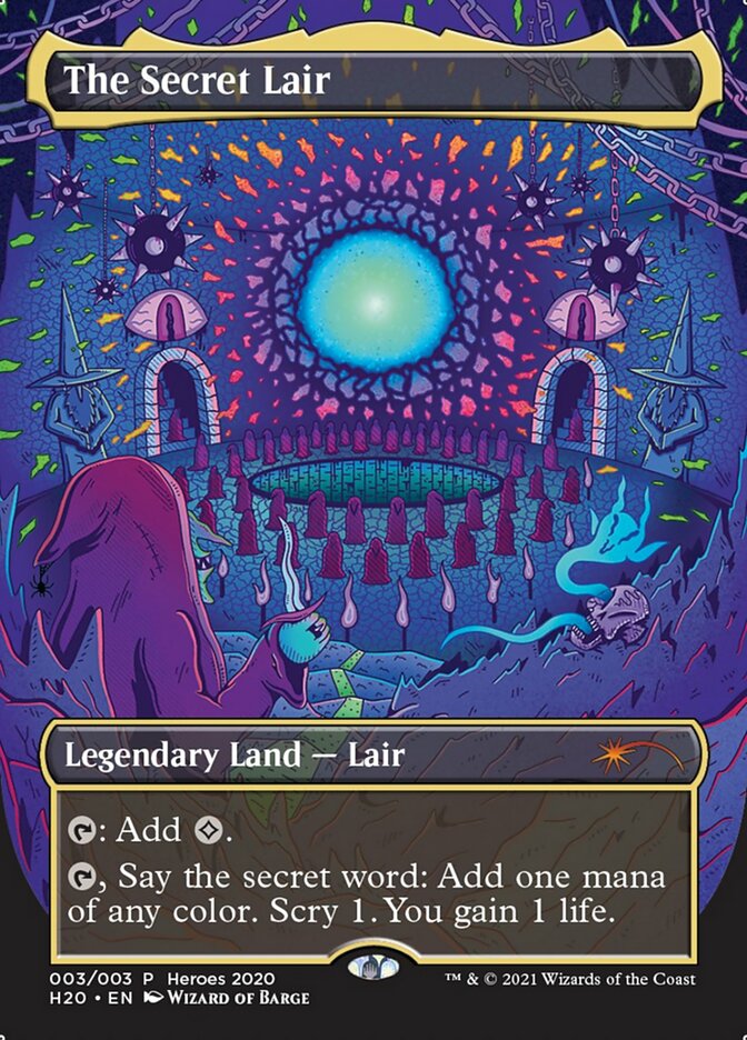 The Secret Lair [Heroes of the Realm 2020] | Tabernacle Games