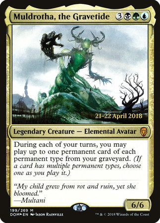 Muldrotha, the Gravetide [Dominaria Promos] | Tabernacle Games