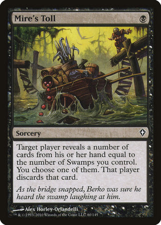 Mire's Toll [Worldwake] | Tabernacle Games