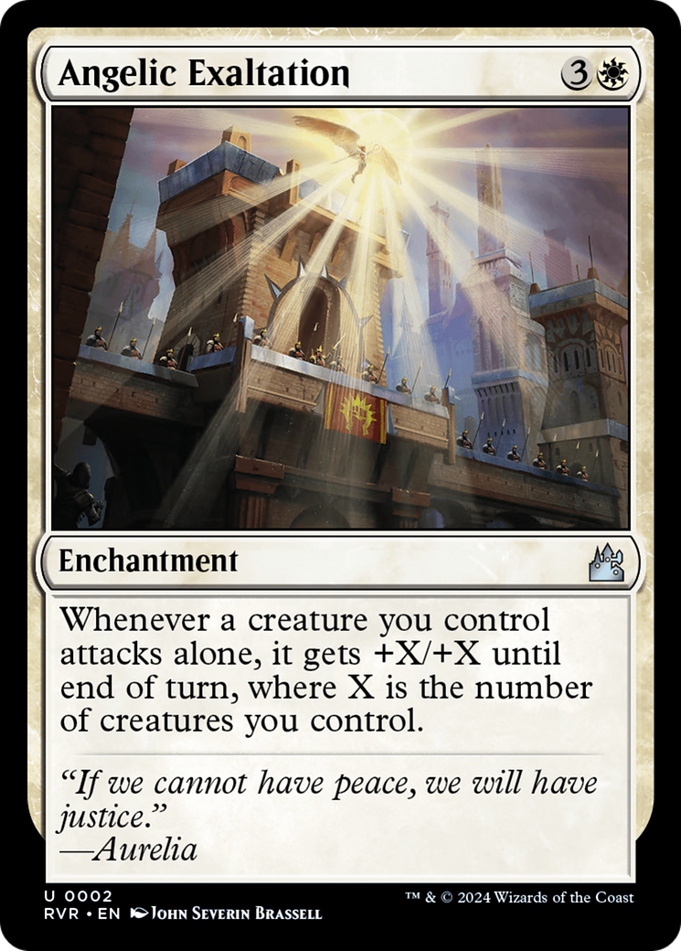 Angelic Exaltation [Ravnica Remastered] | Tabernacle Games