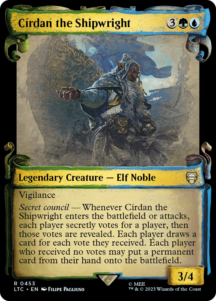 Cirdan the Shipwright [The Lord of the Rings: Tales of Middle-Earth Commander Showcase Scrolls] | Tabernacle Games