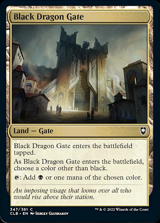 Black Dragon Gate [Commander Legends: Battle for Baldur's Gate] | Tabernacle Games