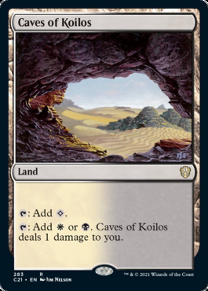 Caves of Koilos [Commander 2021] | Tabernacle Games
