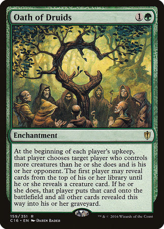 Oath of Druids [Commander 2016] | Tabernacle Games