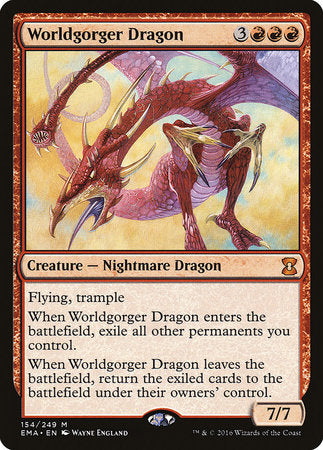 Worldgorger Dragon [Eternal Masters] | Tabernacle Games