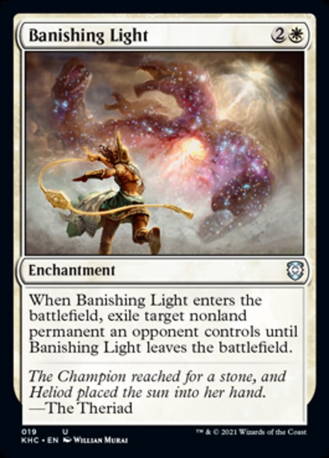 Banishing Light [Kaldheim Commander] | Tabernacle Games