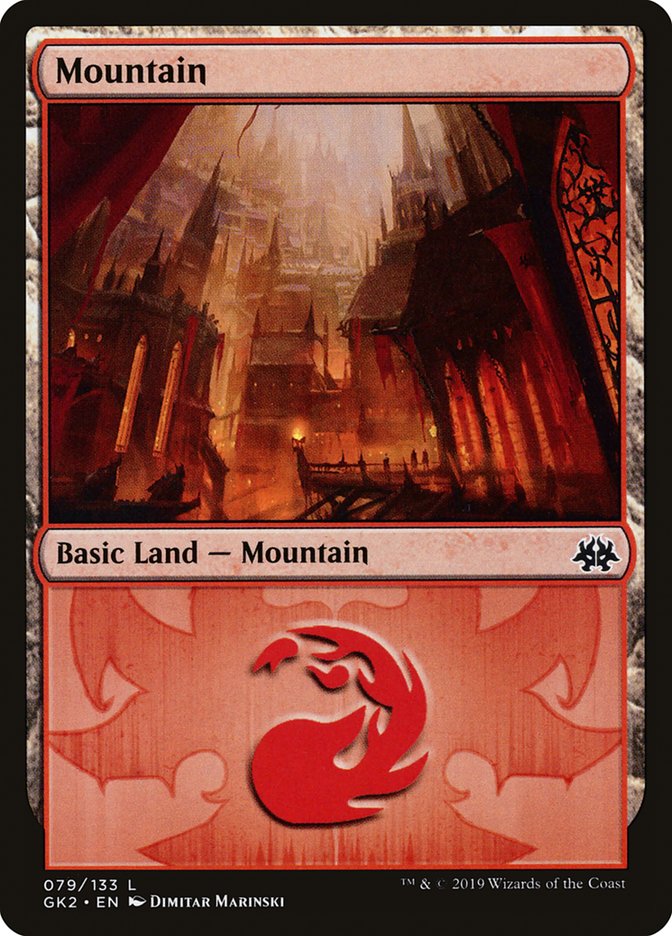 Mountain (79) [Ravnica Allegiance Guild Kit] | Tabernacle Games