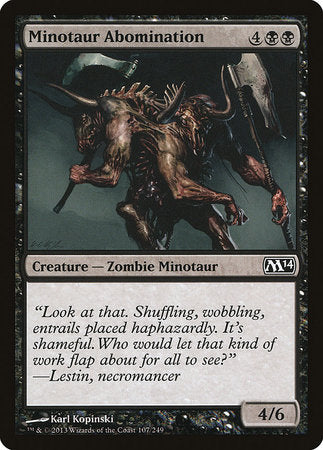 Minotaur Abomination [Magic 2014] | Tabernacle Games