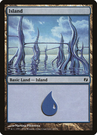 Island (43) [Duel Decks: Venser vs. Koth] | Tabernacle Games