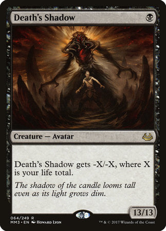 Death's Shadow [Modern Masters 2017] | Tabernacle Games