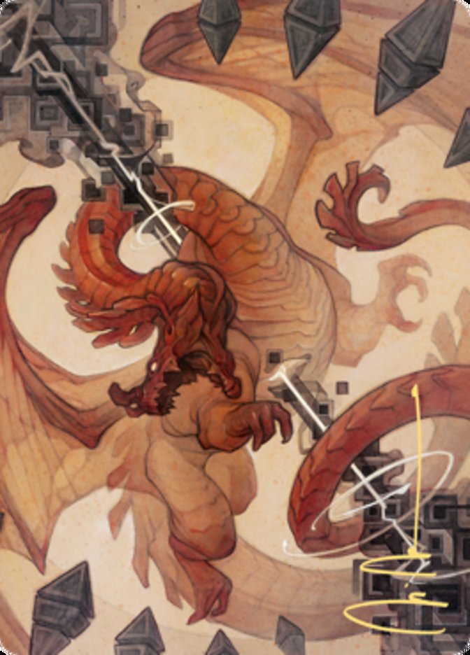 Soul Shatter Art Card (Gold-Stamped Signature) [Zendikar Rising Art Series] | Tabernacle Games