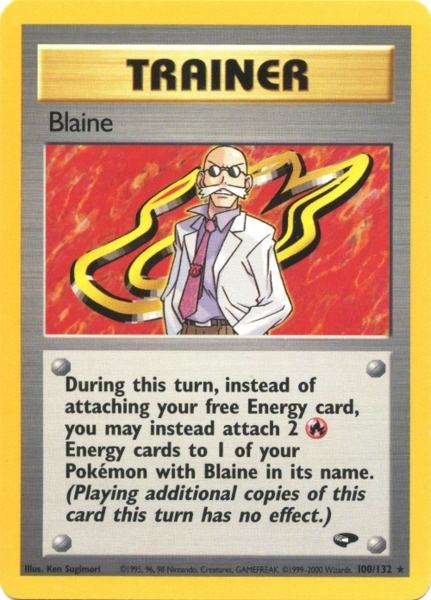 Blaine (100/132) [Gym Challenge Unlimited] | Tabernacle Games