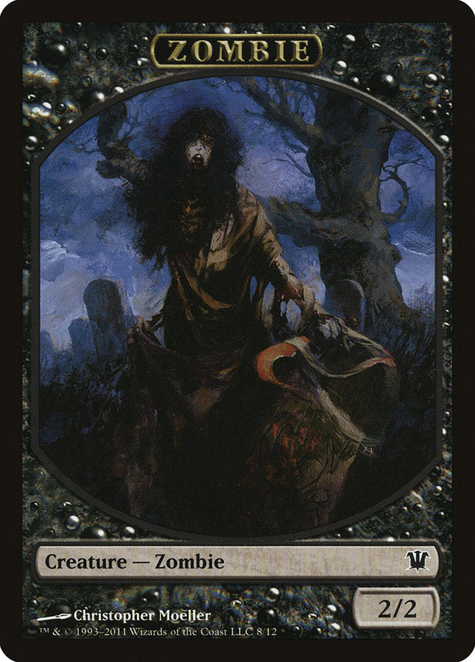 Zombie (8/12) [Innistrad Tokens] | Tabernacle Games