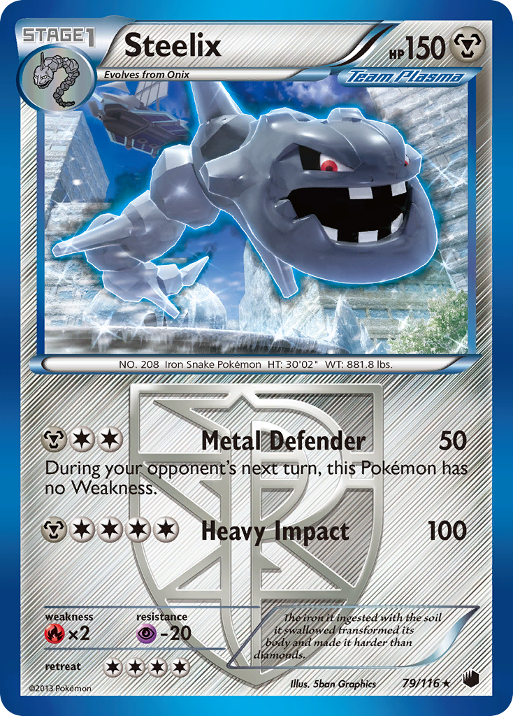 Steelix (79/116) [Black & White: Plasma Freeze] | Tabernacle Games