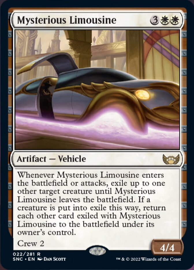 Mysterious Limousine [Streets of New Capenna] | Tabernacle Games