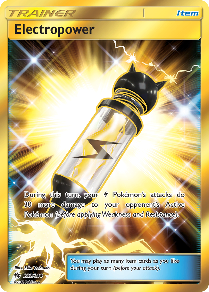 Electropower (232/214) [Sun & Moon: Lost Thunder] | Tabernacle Games