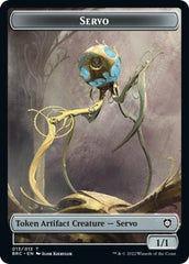 Myr // Servo Double-Sided Token [The Brothers' War Commander Tokens] | Tabernacle Games