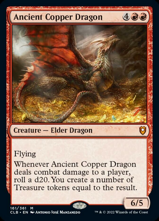 Ancient Copper Dragon [Commander Legends: Battle for Baldur's Gate] | Tabernacle Games