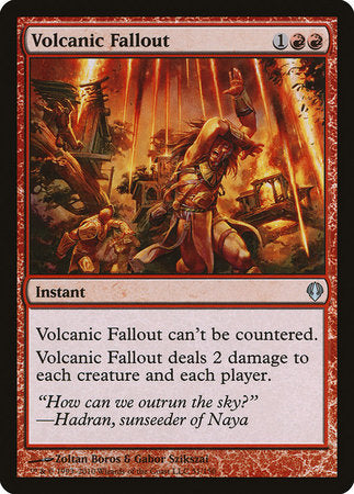 Volcanic Fallout [Archenemy] | Tabernacle Games