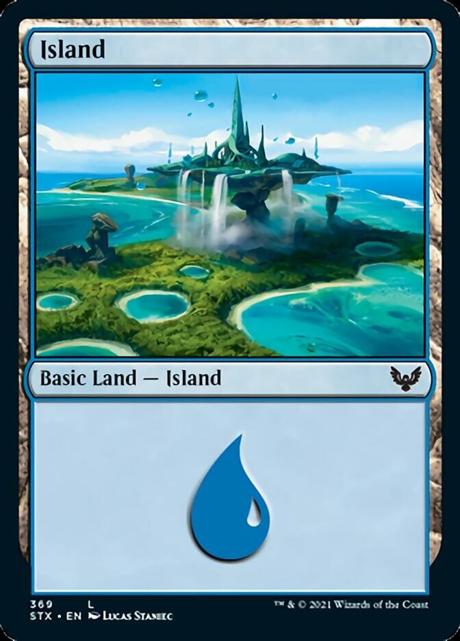 Island (#369) [Strixhaven: School of Mages] | Tabernacle Games