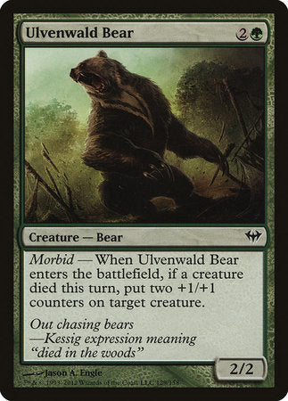 Ulvenwald Bear [Dark Ascension] | Tabernacle Games
