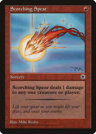 Scorching Spear [Portal] | Tabernacle Games