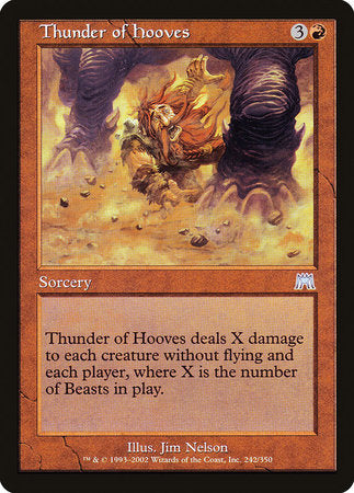 Thunder of Hooves [Onslaught] | Tabernacle Games