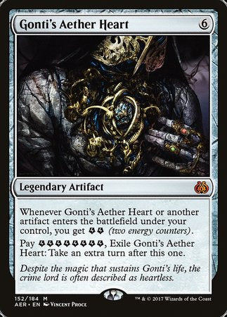 Gonti's Aether Heart [Aether Revolt] | Tabernacle Games