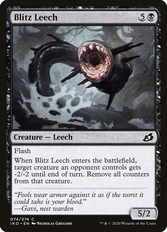 Blitz Leech [Ikoria: Lair of Behemoths] | Tabernacle Games